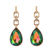 (color )fashion colorful diamond earrings drop earring woman occidental style exaggerating Earringearrings