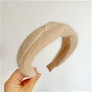 new color all-Purpose temperament velvet width Headband Winter Headband