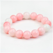 (B1693 Y 5)new medium color imitate beads bracelet woman all-Purpose samll temperament color