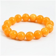 (B1693 Y 7yellow )new medium color imitate beads bracelet woman all-Purpose samll temperament color