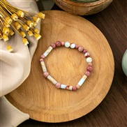 (S315)samll wind color beads bracelet  love bow Pearl woman