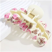 (butterfly ) retro print big occidental style color fashion watch-face claw