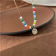 ( shell  Color necklace)candy meteor~ color beads star necklace woman more girl summer clavicle chain