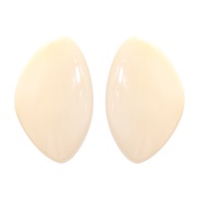(57392 BE)occidental style geometry ear stud imitate agate temperament brief earrings