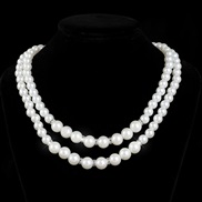 (Suit 15) bride sweater chain chain diamond Artificial Pearl necklace ear stud bracelet set