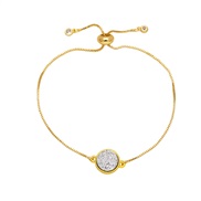 ( Silver)occidental styleins wind Round bracelet samll high bronzek gold bracelet womanbrc