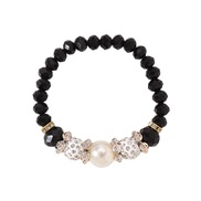 ( black) sweet lovely beads bracelet woman  Countryside leisure wind samll