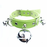 (Ligh  green) dayzier woman Collar leather necklace