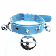 ( sky blue ) dayzier woman Collar leather necklace