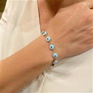 ( light blue )occidental style trend fashion eyes bracelet retro brief enamel eyes