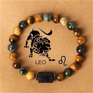 (7.23 8.22) natural beads bracelet Zodiac eyes