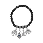 ( black)occidental style Bohemia fresh crystal beads bracelet  style new medium ethnic style