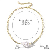 (N2312 7 Pearl )Pearl high gift necklace woman  Pearl necklace spring summer