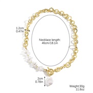 (N23 8 3  water dropPearl )Pearl high gift necklace woman  Pearl necklace spring summer