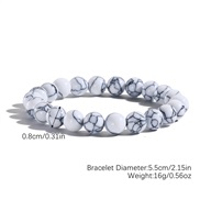 (S24 3 2  )mm natural crystal  natural agate crystal beads bracelet