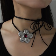 (DNXN 4599)  spring summer series love retro necklace woman  occidental style fashion