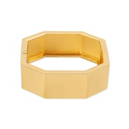 ( Gold)occidental style surface fashion bangle  geometry temperament personality style woman
