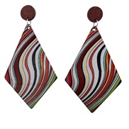 ( red)jewelry wind retro pattern long earringsearrings