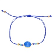 ( sapphire blue  3 71) fashion color natural bracelet  samll handmade weave all-Purpose bracelet