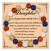 (B177  Daughter)agate crystal beads bracelet womanmm beads belt gift