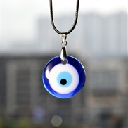 (N2656) eyes pendant necklace woman all-Purpose personality blue eyes necklace