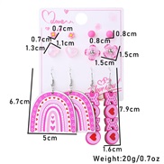 (G)OVE love earrings set  giftemu