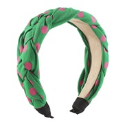 ( green)F occidental style brief color width Headband  fashion exaggerating high Headband