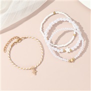 (BZ1844baise Sagittarius)occidental style fashion creative Zodiac Pearl beads bracelet woman brief personality