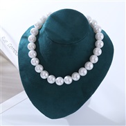 (Pearl ) Pearl necklace woman high pure wind brief temperament Pearl chain banquet necklace