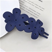 (6  Set in drill11cm Flower)all-Purpose hollow flowers hair clip Korean style fashion woman embed Rhinestone frosting w