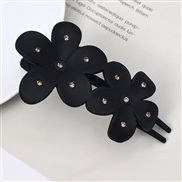 (8  Set in drill11cm Flower)all-Purpose hollow flowers hair clip Korean style fashion woman embed Rhinestone frosting w