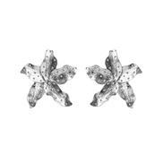 ( Silver)occidental style spring creative Earring starfish Alloy earrings woman fashion personality exaggerating ear st