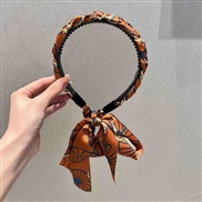 ( brown)retro chain Headband palace surface Cloth Headband belt belt head rope
