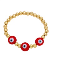 ( red)fashion retro eyes beads occidental style personality samllbrc