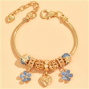 fashion  Metal all-PurposeDL concise flowers love collocation personality woman bracelet