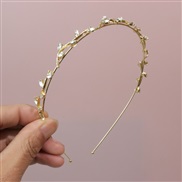 ( Gold)Headband retro woman super diamond samll Headband high all-Purpose