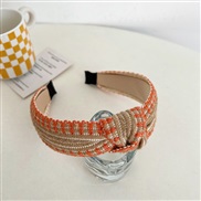 ( orange )Korean style fashion Headband woman width Headband medium high belt