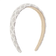 ( white)F occidental style diamond Pearl Headband  retro samll wind fashion Headband