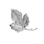 ( Silver)occidental style fashion exaggerating personality Metal Alloy leaf earrings fashion