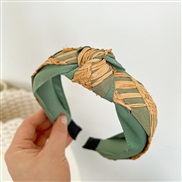 ( green ) color surface Cloth width Headband temperament all-Purpose Headband