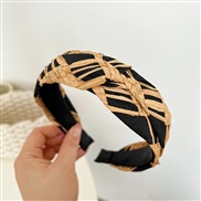 ( black ) color surface Cloth width Headband temperament all-Purpose Headband