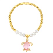 ( Pink) wind Pearl womanins fashion brief bracelet occidental stylebrb