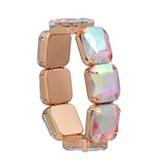 (AB color)occidental style bracelet glass diamond fully-jewelled woman exaggerating trend punk windbracelet
