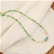 (1  crystal)original  fashion natural necklace  personality pendant  sun flower stainless steel clavicle chain
