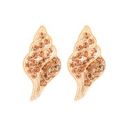 ( brown)creative summer Pearl earring Irregular earrings new woman style exaggerating earring