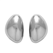 ( Silver)Autumn and Winter brief fashion temperament retro drop ear stud woman samll earrings Earring