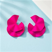 ( rose Red) fashion earrings personality exaggerating all-Purpose