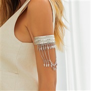 ( Silver)occidental style retro ethnic style coin tassel