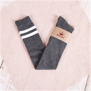 spring autumn combed cotton Double wind woman style Knees socks